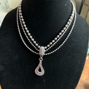 Silpada Three Strand Necklace